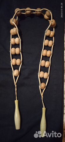 Массажер для спины деревянный