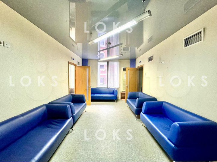 Под медицину, офис в центре 542 м², 1+2 этажи