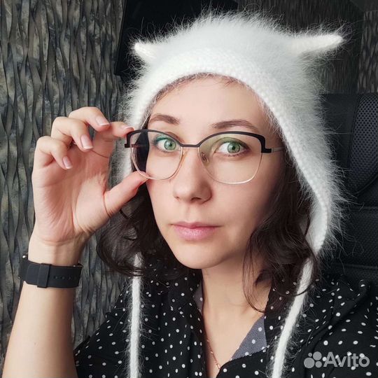 Чепчик кошка для взрослых