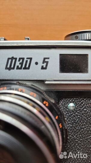 Пленочный фотоаппарат фэд 5