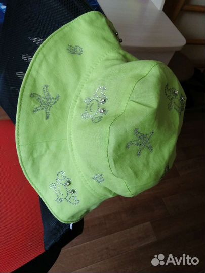 Панама летняя для девочек 100 лён