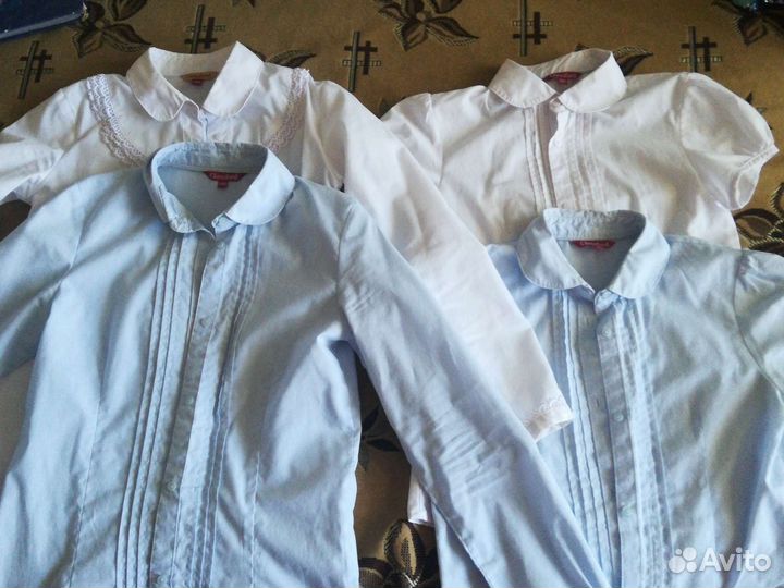 Рубашки школьные для девочки