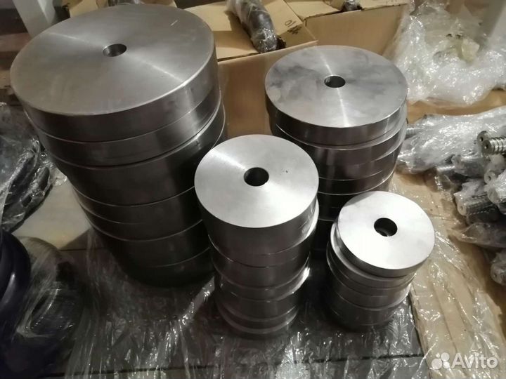 Блины на штангу, Гантели