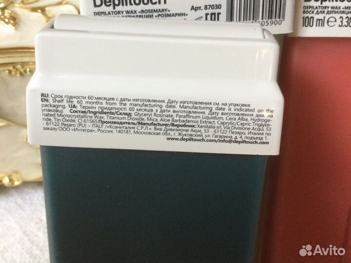 Воск в катридже