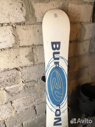 Сноуборд и ботинки