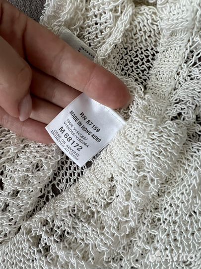 Летняя вязаная крючком кофта next