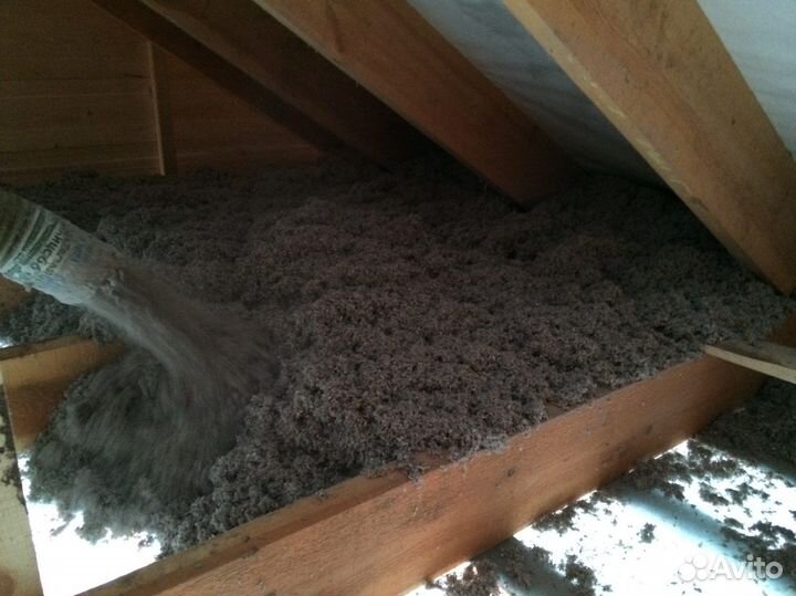 Утепление пеной ппу эковатой договор+гарантия
