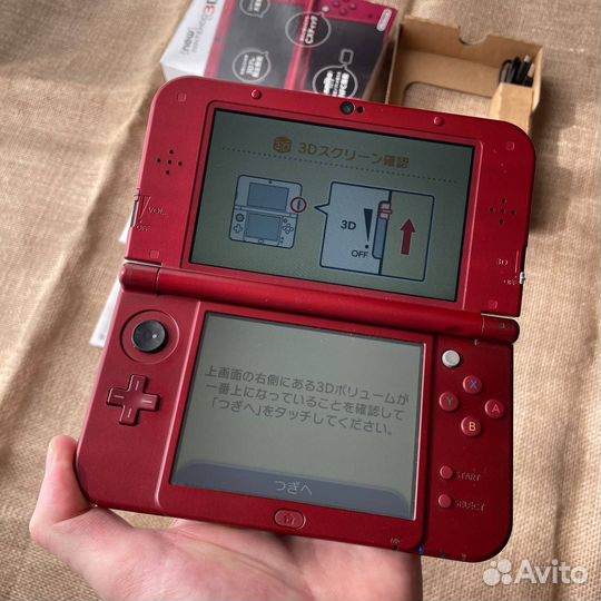 New Nintendo 3DS LL Metallic Red, Japan