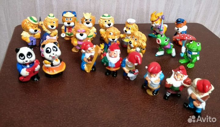 Игрушки из киндера 90х