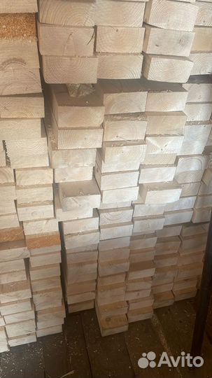 Доска сухая строганная 45х90 мм, 6 метров