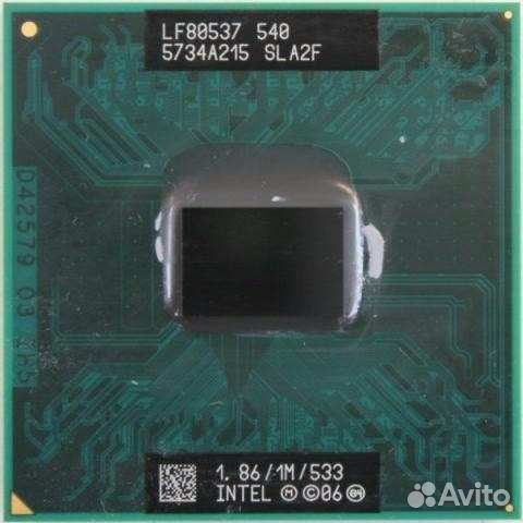 Процессор для ноутбука Celeron M 540 SLA2F