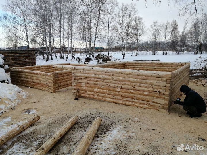 Сруб бани с доставкой