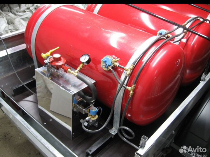 Мобильный газгольдер на 600л./1200л