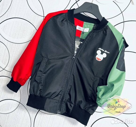 Бомбер ветровка Zara новая 104-116