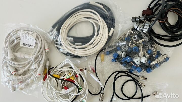 Оптические и TV кабели и коннекторы