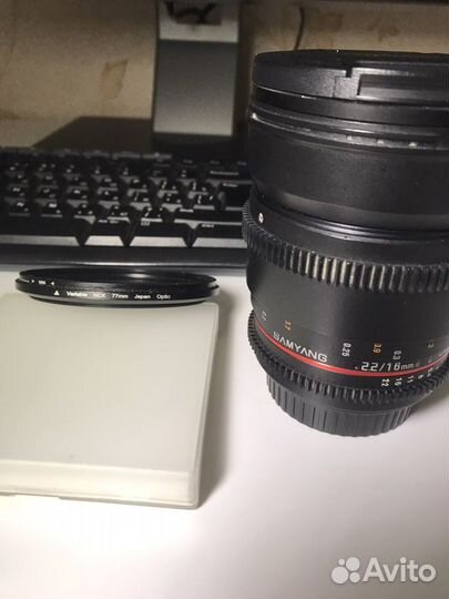 Объектив Samyang 2.2/16 mm vdslr Canon EF