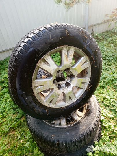 Зимние колеса на Ховер r17