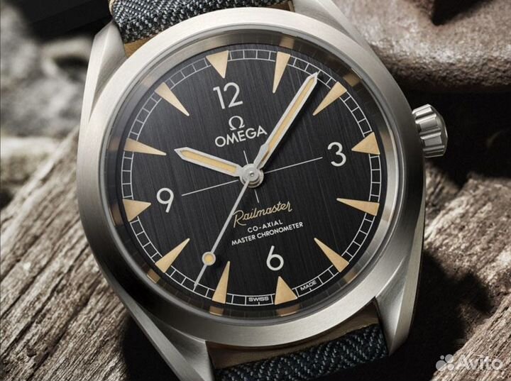 Часы Omega Seamaster Railmaster 40mm