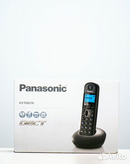 Телефон беспроводной (dect) Panasonic KX-TGB210