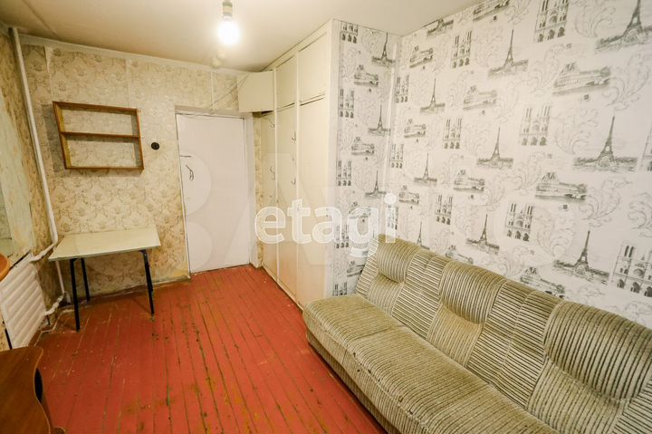 Комната 12 м² в 1-к., 4/9 эт.