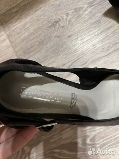 Туфли лодочки черные 36