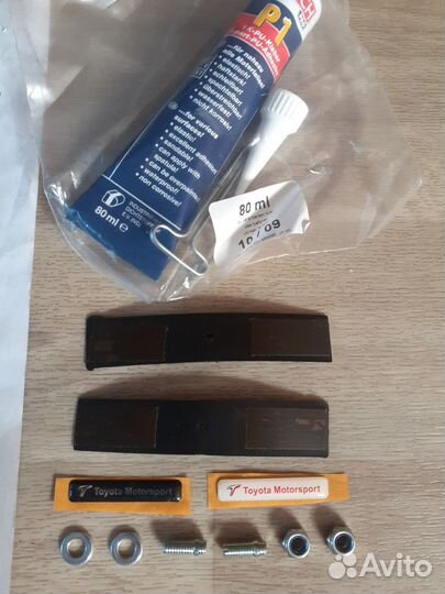 Лип спойлер Toyota Corolla E150