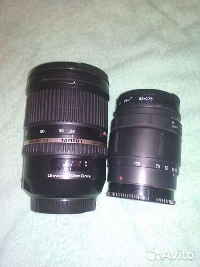 Tamron 28-105/4, адаптер Sony А-Е