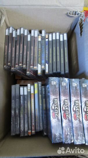 Новые диски cd dvd box Игры запечатанные PC new