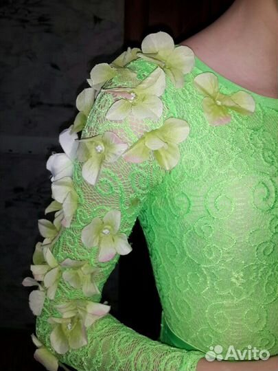 Платье для танцев стандарт ю1