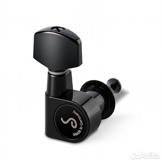 Колки Schaller 10030420.01.36 черные, 6 в линию