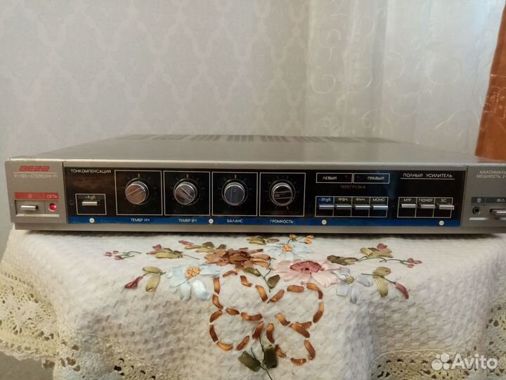 Усилитель Вега У-120С после профилактики