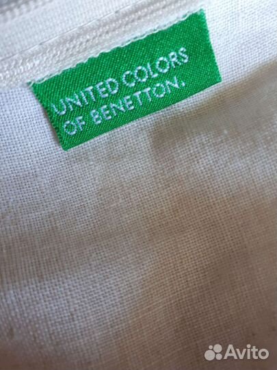 Платье тонкий лён Benetton бронь