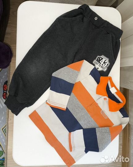 Большой пакет одежды для мальчика 92- 98-104 см