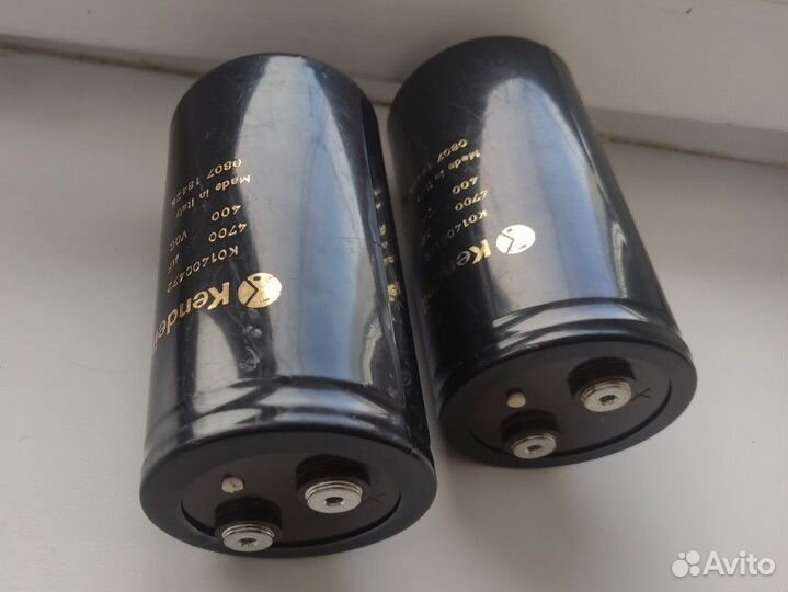 Конденсатор электролит пара