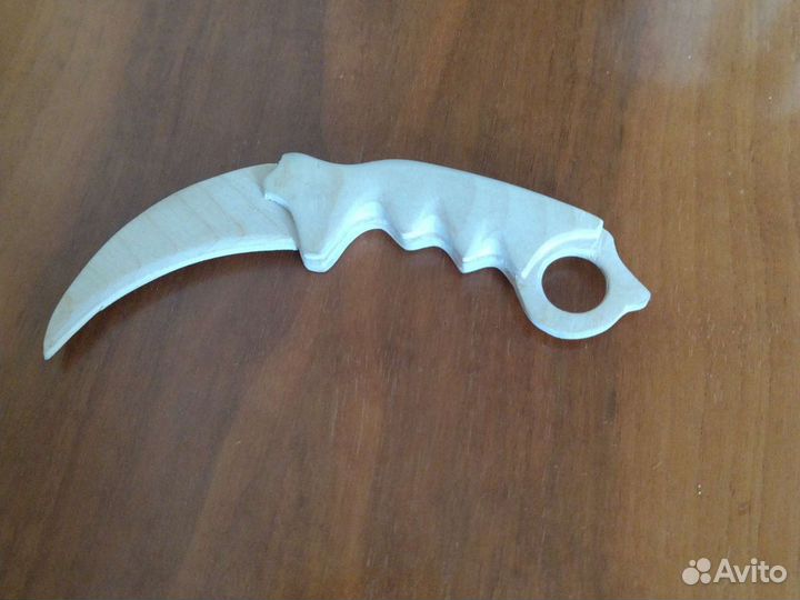 Деревянный нож керамбит