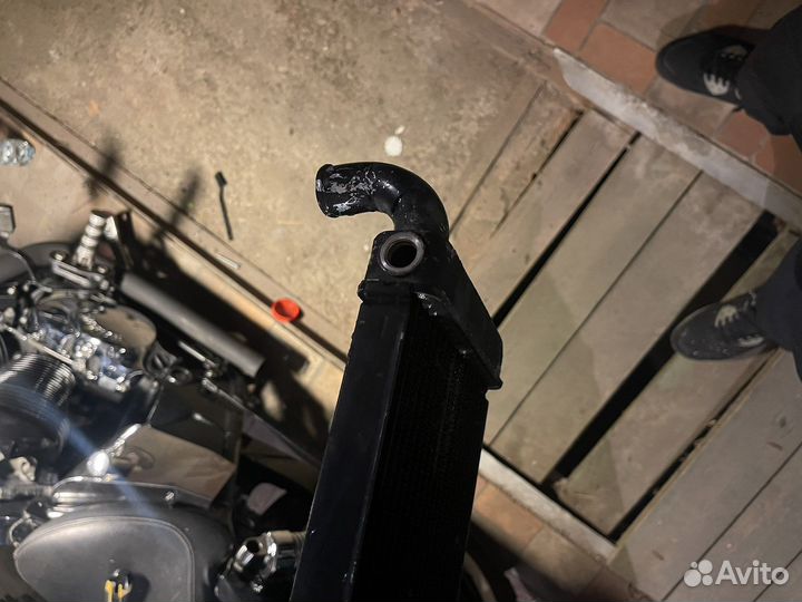 Радиатор Honda Shadow VT400