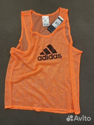 Манишка футбольная adidas S