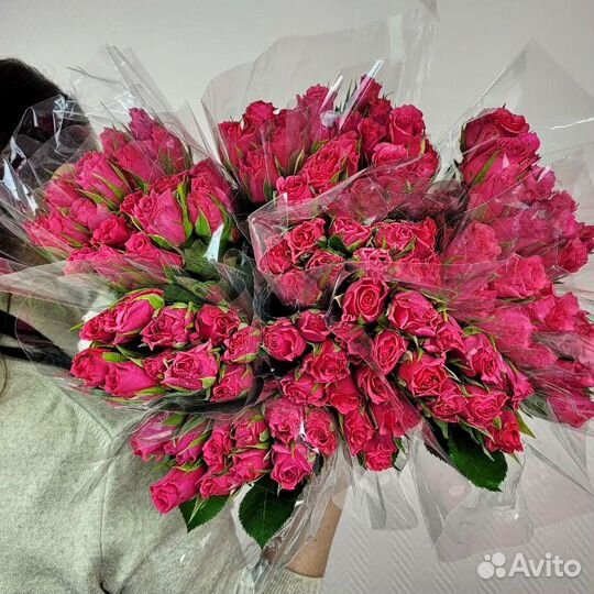 Цветы розы 21 51 71 101 201 опт
