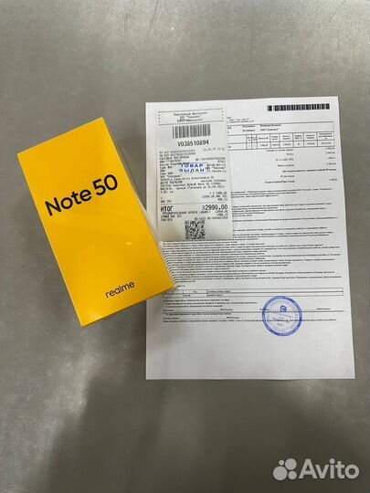 realme Note 50, 3/64 ГБ
