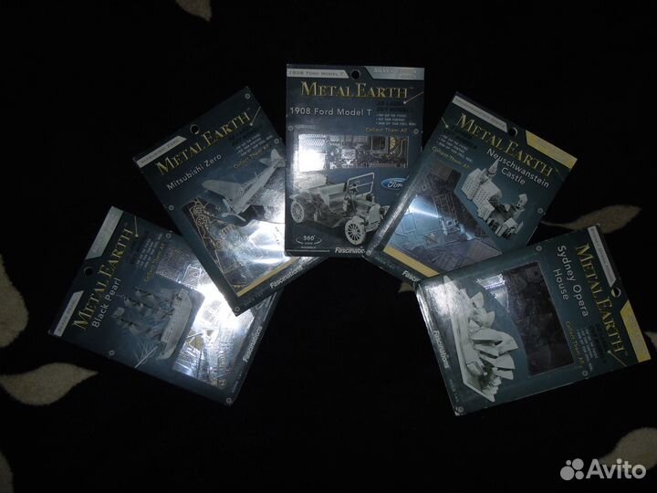 Сборные модели из металла