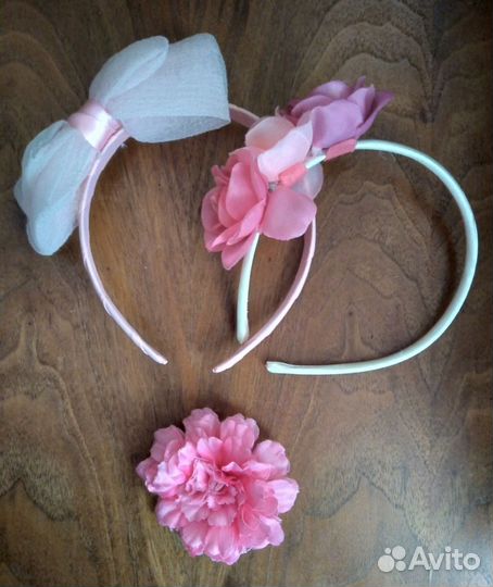 Ободки и заколка