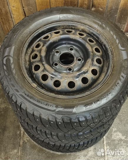 Колёса в сборе 195/65 R15 зима kia/hyundai