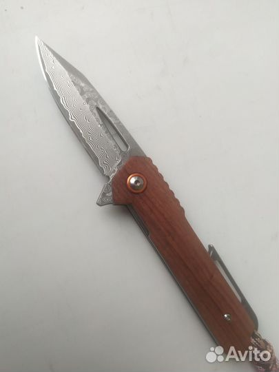 Нож дамасская сталь