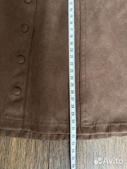 Юбка замшевая 140-146