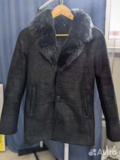 Дублёнка натуральная на 10-12 л