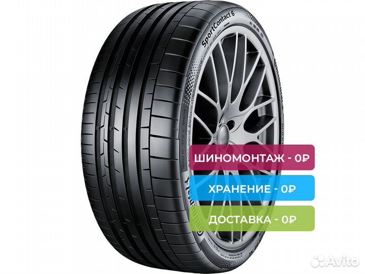 Continental SportContact 6 255/30 R19 91Y
