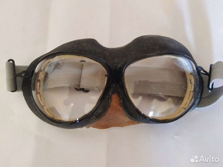 Очки полетные по1 со сменными светофильтрами СССР