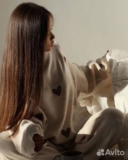 Стильный теплый костюм