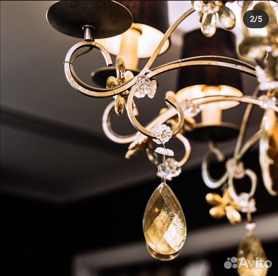 Люстра потолочная италия