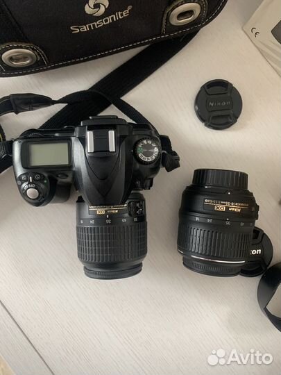 Nikon D 50+2 объектива AF-S (стоковый + новый VR)